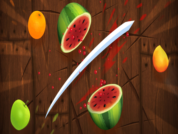 Game 2 người chơi Fruit Ninja