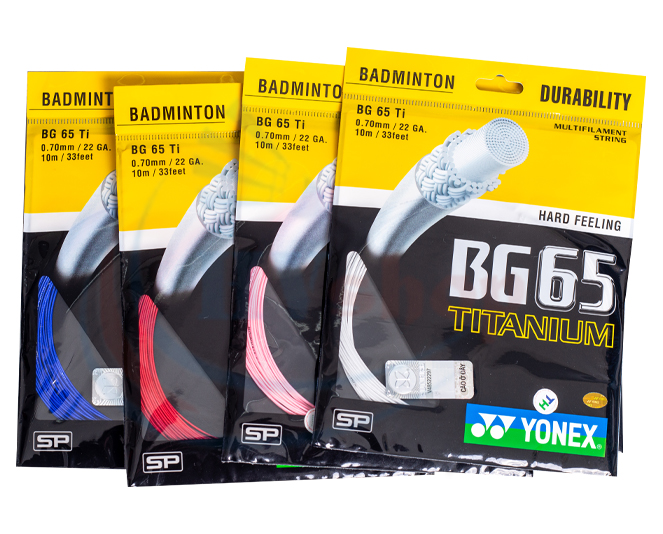 Cước cầu lông Yonex BG 65 Titanium