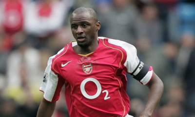 Patrick Vieira cầu thủ box to box của Arsenal