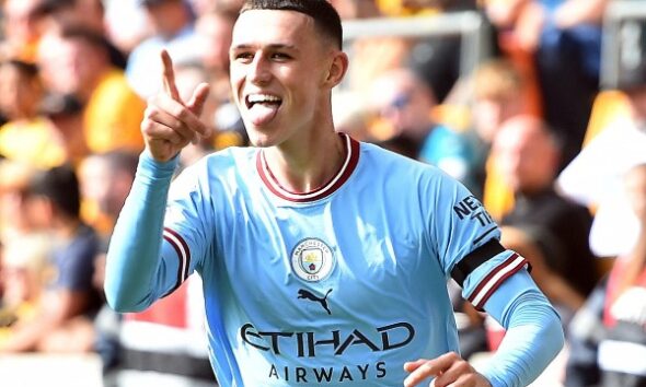 Phil Foden tiền vệ tấn công hay nhất tại Manchester City