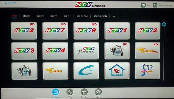 Ứng dụng HTV Online