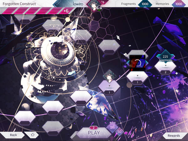 Đồ họa và hiệu ứng hình ảnh trong Game Arcaea