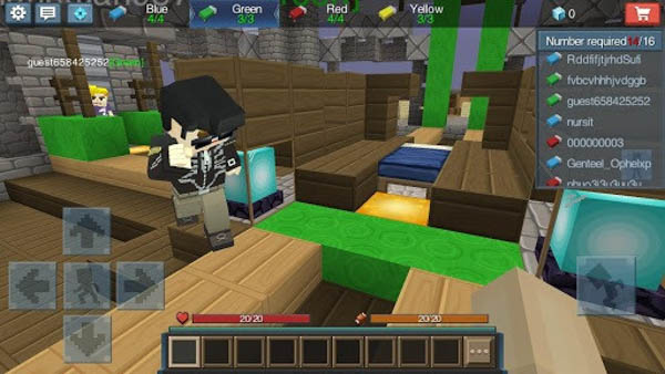Trải nghiệm đa dạng Game Blockman Go với hàng loại Mini-Games hấp dẫn