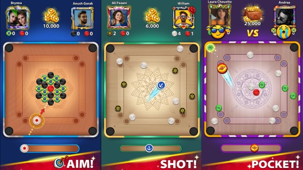 Cần nắm vững các kỹ thuật đánh game Carrom Pool
