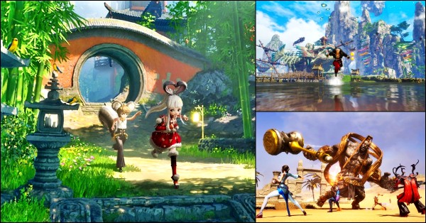 Khả năng di chuyển linh hoạt trong Blade & Soul rất