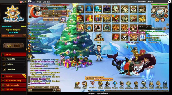 Hướng dẫn chơi game Vua Hải Tặc CMN cho người chơi mới