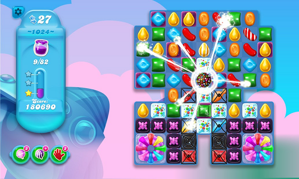 Game Candy Crush Soda Saga âm thanh vui nhộn khiến người chơi cảm thấy thư giãn