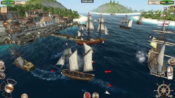 The Pirate: Caribbean Hunt có đồ họa 3D đẹp mắt, âm thanh sống động